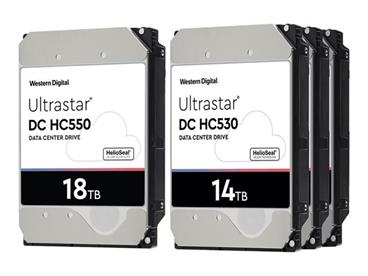16TB WDC Ultrastar HC550 - 7200rpm, SAS3, 512e, 512MB, (SE), P3, 3,5"