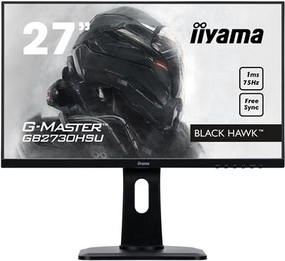 27" iiyama G-Master GB2730HSU-B1 - TN,FullHD,1ms,300cd/m2, 1000:1,16:9,HDMI,DP,VGA,repro,pivot,výška