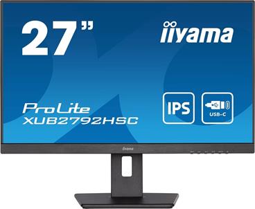 27" iiyama XUB2792HSC-B5:IPS,FHD,USB-C,HDMI,DP,rep