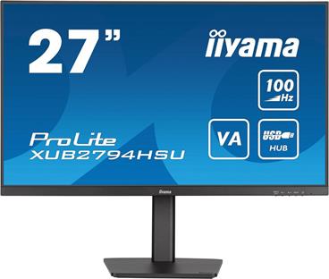 27" iiyama XUB2794HSU-B6: VA,FHD,HDMI,DPH,HAS