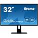 32" iiyama XB3288UHSU-B1: VA, 4K UHD, 300cd/m2, 3ms, HDMI 2.0, DP 1.2, USB, HDR, height, černý