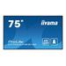 75" iiyama LH7554UHS-B1AG:IPS,4K UHD,24/7,Android
