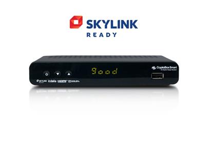 AB DVB-S/S2 přijímač Cryptobox SMART/ Full HD/ Skylink ready/ čtečka karet Irdeto/ HDMI/ USB/ RCA/ PVR