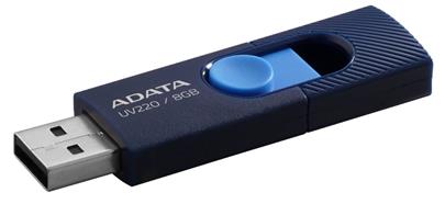 ADATA flash disk 8GB  UV220 USB 2.0 tmavo-modrý