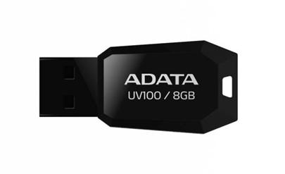 ADATA UV100 Flash 8GB, USB 2.0, Black