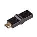 Akyga konvertor HDMI-M/HDMI-F 180°/černá