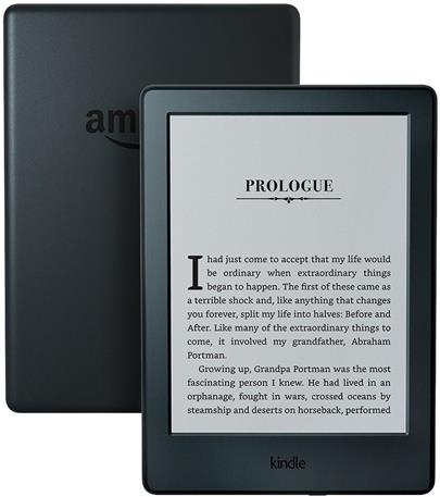AMAZON e-book reader Kindle 8 TOUCH/ 6" E-ink disple/ 4GB/ Wi-Fi/ SPONZOROVANÁ VERZE/ černá + 100 knih ZDARMA