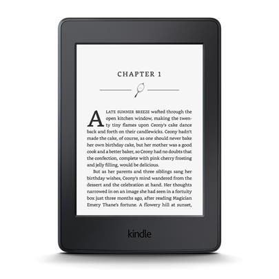 AMAZON e-book reader Kindle PAPERWHITE 3 2015/ 6" E-ink displej/ 4GB/ Wi-Fi/ SPONZOROVANÁ VERZE + 100 knih ZDARMA