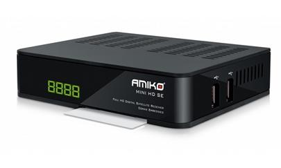 AMIKO DVB-S2 HD přijímač Mini SE CX/ Full HD/ čtečka UNI/ MPEG2/ PVR/ HDMI/ USB/ SCART/ LAN/ Wi-Fi
