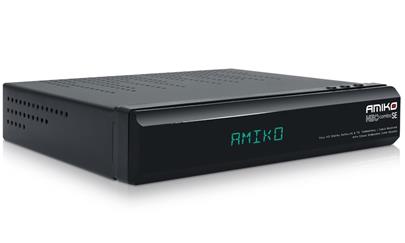 AMIKO DVB-S2/T2/C přijímač NEO COMBO SE/ Full HD/ čtečka karet/ Fast Scan/ H.265/HEVC/ EPG/ HDMI/ USB/ RS232/ Wi-Fi/ LAN