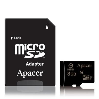 Apacer pamětová karta Micro SDHC 8GB Class 10 UHS-I