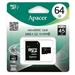 Apacer pamětová karta Micro SDHC/SDXC 64GB Class 10 UHS-I