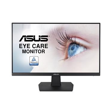 ASUS VA24EHE 24" (23.8") Monitor, FHD (1920x1080), IPS, 75Hz, HDMI, DVI-D, D-Sub, Flicker free, Low Blue Light, TUV certified, Ad