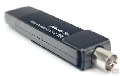 AVERMEDIA TV tuner AVerTV Hybrid Volar T2 H831, USB (DVB-T, 3D, černý)