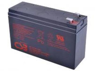 Baterie CSB HR 1224W (12V/6,4Ah - Faston 250, Highrate)