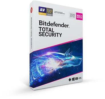 Bitdefender Total Security 2020 10 zařízení na 1 rok