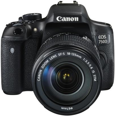 Canon EOS 750D zrcadlovka 18-135 S