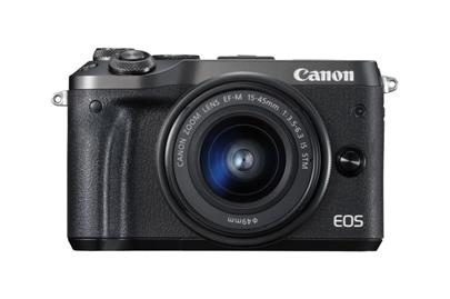 Canon EOS M6 Body Black + EF-M 15-45 IS STM + EF-M 55-200 + 8GBkarta + čistící hadřík