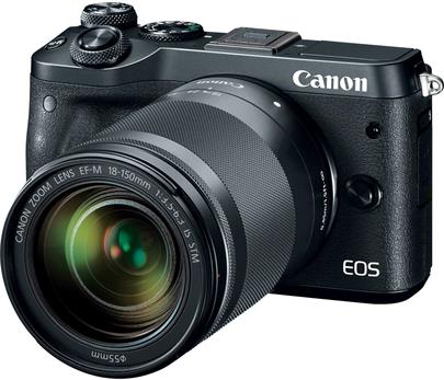 Canon EOS M6 Body Black + EF-M 18-150 IS STM, bezzrcadlovka