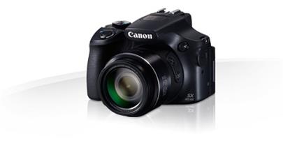 Canon PowerShot SX60 HS Black - 16MP, 65x zoom, 21-1365mm, 3"LCD