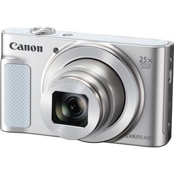 Canon PowerShot SX620HS, White - 20MP, 25x zoom, 25-625mm, 3,0"