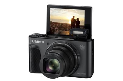 Canon PowerShot SX730HS, Black - 20MP, 40x zoom, 24-960mm, 3,0"