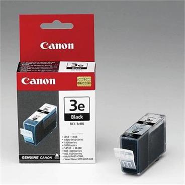 cartridge Canon BCI 3eBk - black pro S4xx, 5xx, 6xx, BJC3000, 6xxx