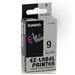 Casio originální páska do tiskárny štítků, Casio, XR-9SR1, černý tisk/stříbrný podklad, nelaminovaná, 8m, 9mm