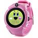 CEL-TEC Dětské hodinky s GPS lokátorem GW600 Pink/ 1,4" LCD/ růžové