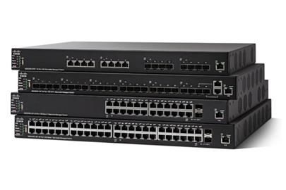 Cisco SF550X-48MP-K9-EU Switch: L3 managed, 48 x 10/100 + 2 x 10 GE combo + 2 x 10GE SFP+, rack-mountable, Max PoE