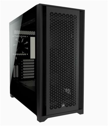 CORSAIR 5000D Airflow Tempered Glass BLACK ATX Mid-Tower Case černý ATX PC Case bez zdroje, průhledná bočnice