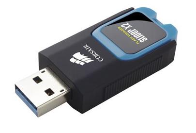 Corsair Flash Voyager Slider X2 USB 3.0 64GB (čtení: 200MB/s; zápis: 90MB/s)