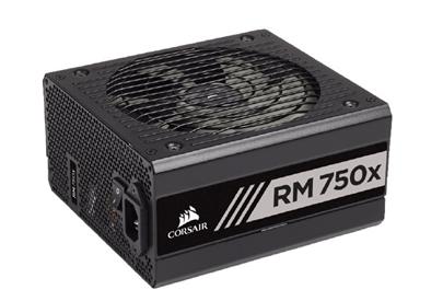 Corsair PC zdroj 750W RM750x modulární 80+ Gold 135mm ventilátor