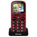 CPA mobilní telefon pro seniory HALO 16 1,77" barevný display/ SOS tlačítko/ vestavěná svítilna/ FM rádio/ červený