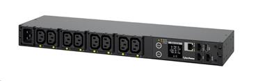 CyberPower Rack PDU, Switched, 1U, 16A, (8)C13, IEC C20