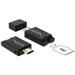 Delock Micro USB OTG Card Reader USB 2.0 Micro-B male