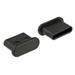 Delock Prachová záslepka pro USB Type-C™ samice bez uchopení 10 kusů černá