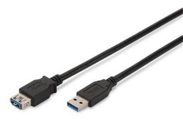 Digitus Prodlužovací kabel USB 3.0, typ A M / F, 3,0m, kompatibilní s USB 3.0, bl