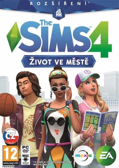 Electronic Arts PC hra The Sims 4 Život ve městě (EP3)