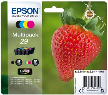 EPSON cartridge T2986 (black/cyan/magenta/yellow) multipack (jahoda)