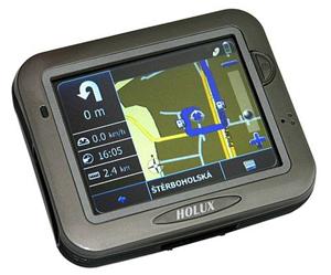 EU3C Holux GPSmile 53Clife, USB2.0, SD slot,TFT3.5",dotykový + 512MB SD karta