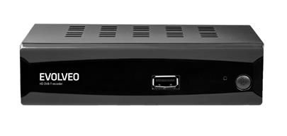 EVOLVEO Alpha HD, HD DVB-T multimediální rekordér, HDMI, Scart, USB, MKV/MOV/MPEG/MP3/WMA/JPEG