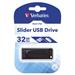 Flashdrive Verbatim Store'n'Go Slider USB Drive 32GB černý