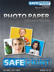 Fotopapír SAFEPRINT pro laser tiskárny Glossy, 135 g, A4, 10 sheets