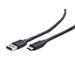 Gembird kabel USB 3.0 A (M) -> Type-C, 0.5m, černá