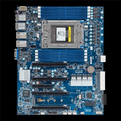 Gigabyte MB MZ31-AR0, AMD SP3, 8x DDR4 ECC DIMM, M.2, 16x SATA, 2x 10Gb LAN (X550T2), 5xPCIe 3.0, IPMI