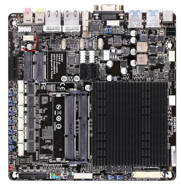 GIGABYTE MB N3160TN, Quad-Core Celeron® N3160 (1.6 GHz), Intel N3160, 2xDDR3L SO-DIMM, VGA, Thin Mini-ITX