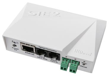 HWg STE2 R2 - Wi-Fi a Ethernet teploměr s DI vstupy, lze připojit až 5 čidel teploty/vlhkosti, samostatná jednotka