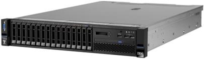IBM Express x3650M5 Xeon 6C E5-2603v3 85W 1.6GHz/1600MHz/15MB/1x8GB, 0GB HS 2.5in(8), M5210, DVD-RW, 550W