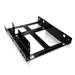 Icy Box Internal Mounting frame 3,5 '' for 2x 2.5'', Black